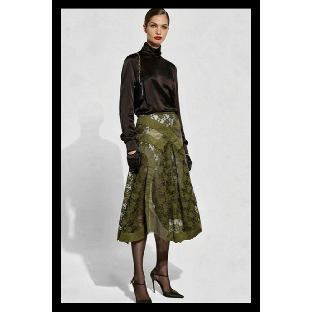 JUNYA WATANABE 2006 "SIREN CUT" LACE SKIRT - Picture 16 of 16
